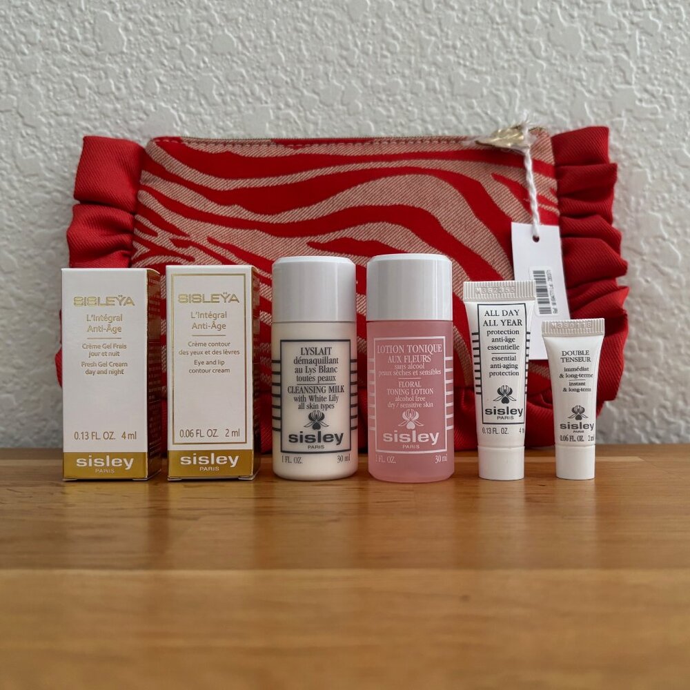 Sisley Paris Beauty Travel GWP Set Lot 7 Items!